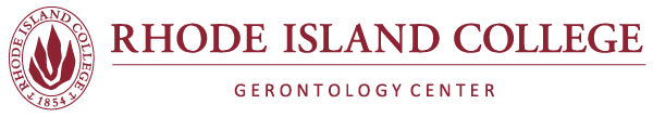 Rhode Island College Gerontoloy logo.