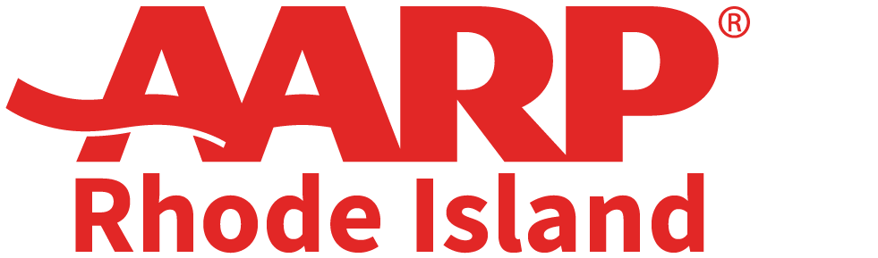 AARP Rhode Island Logo.