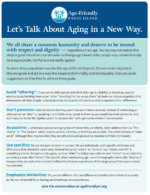 October 9th is Ageism Awareness Day – It’s Time to Be Intentional with Our Language